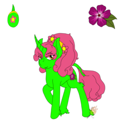 Size: 2000x2000 | Tagged: safe, artist:midnightfire1222, oc, oc only, oc:meadow song, pony, unicorn, adopted pony, high res, solo