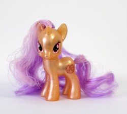 Size: 691x623 | Tagged: safe, pretzel twist, pony, unicorn, g4, brushable, solo, toy