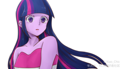 Size: 1278x720 | Tagged: safe, artist:xiao_chic, twilight sparkle, equestria girls, g4, beautiful, female, simple background, solo, transparent background
