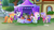 Size: 1366x768 | Tagged: safe, screencap, flevo blossom, harvest spice, kerfuffle, rarity, earth pony, pegasus, pony, unicorn, g4, my little pony: friendship is magic, my little pony: rainbow roadtrip, background pony, clothes, discovery family logo, feather, female, hat, hope hollow, mare, patch, raised hoof, scarf, tent