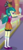 Size: 266x576 | Tagged: safe, screencap, juniper montage, equestria girls, equestria girls specials, g4, mirror magic, clothes, cropped, female, glasses, hat, mirror, pigtails, shoes, skirt, socks, solo
