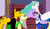 Size: 3384x1979 | Tagged: safe, artist:sb1991, fluttershy, princess celestia, twilight sparkle, oc, oc:film reel, alicorn, pegasus, pony, g4, canon x oc, clothes, dress, fanfic art, gala dress, grand galloping gala, link in description, twilight sparkle (alicorn)