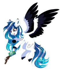 Size: 1201x1430 | Tagged: safe, artist:shady-bush, oc, oc only, oc:marie pixel, pegasus, pony, coffee cup, cup, female, mare, simple background, solo, transparent background, two toned wings, wings
