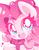 Size: 1100x1400 | Tagged: safe, artist:sohmasatori, pinkie pie, earth pony, pony, g4, blushing, bust, cute, diapinkes, ear fluff, female, heart, looking at you, mare, open mouth, portrait, simple background, solo, white background
