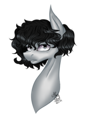 Size: 920x1252 | Tagged: safe, artist:blackcloud2000, pony, bust, game of thrones, jon snow, ponified, portrait, simple background, solo, transparent background