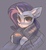 Size: 688x742 | Tagged: safe, artist:inowiseei, rarity, pony, unicorn, g4, blanket, chocolate, drink, female, food, gray background, hot chocolate, looking at you, mare, mug, serious, serious face, simple background, solo