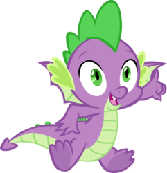 Size: 3275x3392 | Tagged: safe, alternate version, artist:memnoch, spike, dragon, g4, sweet and smoky, claws, flying, high res, male, simple background, solo, spread toes, toes, transparent background, vector, winged spike, wings