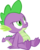 Size: 2905x3641 | Tagged: safe, artist:memnoch, spike, dragon, g4, sweet and smoky, angry, claws, high res, male, simple background, sitting, solo, spike is not amused, spread toes, toes, transparent background, unamused, underfoot, vector, winged spike, wings