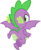 Size: 2595x3183 | Tagged: safe, artist:memnoch, spike, dragon, g4, claws, flying, high res, male, simple background, solo, toes, transparent background, underfoot, vector, winged spike, wings