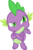Size: 2030x3079 | Tagged: safe, artist:memnoch, spike, dragon, g4, sweet and smoky, angry, high res, male, simple background, solo, spike is not amused, transparent background, unamused, vector, winged spike, wings