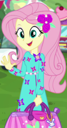 Size: 468x890 | Tagged: safe, screencap, fluttershy, equestria girls, g4, my little pony equestria girls: choose your own ending, the road less scheduled, adorkable, cropped, cute, dork, female, shyabetes