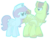 Size: 911x709 | Tagged: safe, artist:starryoak, oc, oc only, oc:sunburst, oc:tulip truly, ghost, ghost pony, pegasus, pony, miracleverse, alternate universe, armor, female, hat, male, nurse, pegasus oc, simple background, transparent background, unshorn fetlocks, wings