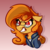 Size: 4000x4000 | Tagged: safe, artist:witchtaunter, oc, oc only, oc:pumpkin spice, bat pony, pony, angry, bust, clothes, commission, glasses, jumpsuit, portrait, solo, vault suit