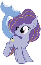 Size: 969x1522 | Tagged: safe, artist:flutterbases, artist:rukemon, oc, oc only, oc:prism solo, half-siren, hybrid, pony, base used, commission, eyeshadow, female, interspecies offspring, magical lesbian spawn, makeup, mare, offspring, parent:adagio dazzle, parent:coloratura, parents:adatura, raised leg, simple background, solo, transparent background