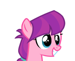 Size: 700x570 | Tagged: safe, artist:rainbow eevee, lily longsocks, earth pony, pony, g4, adorasocks, bust, cute, female, filly, lilydorable, pigtails, simple background, smiling, solo, transparent background