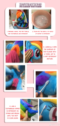 Size: 2826x5933 | Tagged: safe, artist:caibaoreturn, editor:str1ker878, rainbow dash, pegasus, pony, comic:pony washing instructions, g4, chinese, clean, cleaning, comic, female, how to, instructions, irl, photo, plushie, washing machine