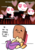 Size: 720x1029 | Tagged: safe, artist:paperbagpony, oc, oc:paper bag, earth pony, pony, undead, zombie, zombie pony, :t, cowering, crying, fangs, female, frown, heart, heart eyes, love, mare, paper bag, scared, scrunchy face, shivering, smiling, text, wat, wavy mouth, wingding eyes, zombies of love