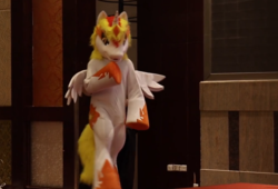 Size: 981x666 | Tagged: safe, daybreaker, pony, g4, china ponycon, clothes, cnbc, cnbronycon, convention, cosplay, costume, fursuit, irl, photo, solo
