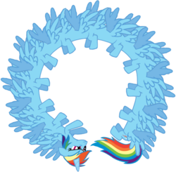 Size: 572x560 | Tagged: safe, edit, edited edit, rainbow dash, alicorn, centipony, pegasus, pony, g4, alicornified, dashipede, determined, female, long, long dash, long pony, meme, multiple legs, race swap, rainbowcorn, simple background, solo, thanks m.a. larson, this isn't even my final form, wat, white background, wings