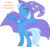 Size: 1190x1110 | Tagged: safe, edit, trixie, pony, unicorn, a horse shoe-in, g4, belly, bipedal, cape, clothes, cute, happy, hat, horn, standing, text, trixie's cape, trixie's hat