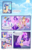 Size: 2301x3549 | Tagged: safe, artist:darlyjay, applejack, fluttershy, pinkie pie, rainbow dash, rarity, twilight sparkle, oc, oc:atlas, oc:sterling sentry, alicorn, earth pony, pegasus, pony, unicorn, comic:save the harmony, g4, apple, book, comic, crystal empire, female, filly, food, high res, magic, mane six, mare, offspring, parent:flash sentry, parent:twilight sparkle, parents:flashlight, prone, twilight sparkle (alicorn)