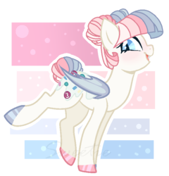 Size: 653x680 | Tagged: safe, artist:sweetie-drawz, oc, oc only, oc:sugar bite, bat pony, pony, base used, bat pony oc, female, mare, solo