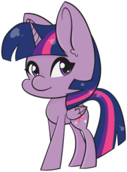 Size: 643x871 | Tagged: safe, artist:shylunaadopt, twilight sparkle, alicorn, pony, g4, chibi, cute, ear fluff, female, mare, simple background, solo, transparent background, twiabetes, twilight sparkle (alicorn)