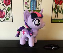 Size: 1280x1086 | Tagged: safe, artist:purplenebulastudios, twilight sparkle, pony, g4, female, filly, filly twilight sparkle, irl, photo, plushie, solo, younger