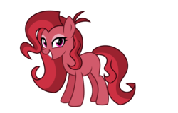 Size: 2200x1412 | Tagged: dead source, safe, artist:wubcakeva, oc, oc only, oc:mezma, earth pony, pony, blank flank, disguise, disguised siren, female, grin, looking at you, mare, ponified, simple background, smiling, solo, transparent background