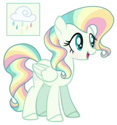 Size: 1280x1361 | Tagged: safe, artist:sweetie-drawz, oc, oc only, oc:rainbow rain, pegasus, pony, base used, female, mare, simple background, solo, transparent background