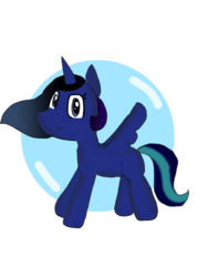 Size: 2448x3264 | Tagged: safe, artist:volcanicdash, oc, oc only, oc:lunar dash, alicorn, pony, alicorn oc, high res, looking at you, simple background, solo, transparent background