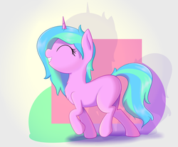 Size: 2797x2315 | Tagged: safe, artist:ether-star, oc, oc only, oc:ether star, pony, unicorn, abstract background, female, high res, mare, solo