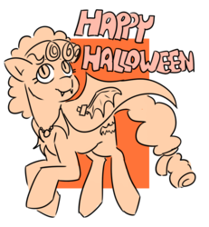 Size: 787x852 | Tagged: artist needed, safe, cozy glow, pony, ask cozy glow, g4, cozybetes, cute, female, halloween, holiday, solo