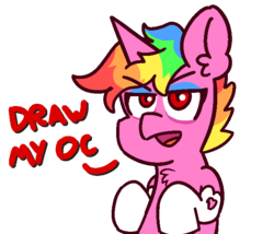Size: 700x600 | Tagged: safe, artist:threetwotwo32232, oc, oc only, oc:prince bloodshed, alicorn, pony, draw my oc, male, simple background, solo, transparent background