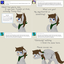 Size: 2002x2002 | Tagged: safe, artist:phoenixswift, oc, oc only, oc:fuselight, pegasus, pony, ask fuselight, ask, calendar, high res, male, solo, stallion, tumblr