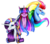 Size: 2388x2122 | Tagged: safe, artist:oneiria-fylakas, rainbow dash, rarity, twilight sparkle, pony, g4, bust, high res, portrait, rainbow power, simple background, transparent background