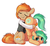 Size: 1145x1055 | Tagged: safe, artist:survya, oc, oc only, oc:minty pop, oc:parlay, earth pony, pony, butthug, clothes, faceful of ass, female, freckles, hug, lesbian, mare, necktie, oc x oc, parpop, shipping, tell me your secrets, vest