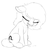 Size: 1714x1696 | Tagged: safe, artist:smoldix, oc, oc only, oc:filly anon, earth pony, pony, chest fluff, crying, eyes closed, female, filly, floppy ears, grayscale, monochrome, sad, sitting, solo