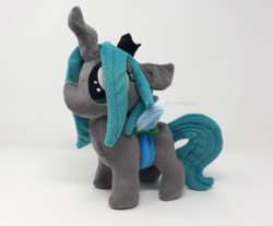 Size: 1500x1242 | Tagged: safe, artist:hipsterowlet, queen chrysalis, changeling, changeling queen, g4, chibi, cute, cutealis, female, irl, photo, plushie, solo