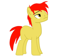 Size: 320x305 | Tagged: safe, artist:ruchiyoto, earth pony, pony, icon, solo