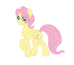 Size: 2596x2294 | Tagged: safe, artist:darkstorm mlp, fluttershy, pegasus, pony, g4, adorascotch, butt, butterscotch, cute, eye clipping through hair, high res, male, plot, rule 63, rule63betes, shyabetes, simple background, solo, stallion, transparent background, underhoof