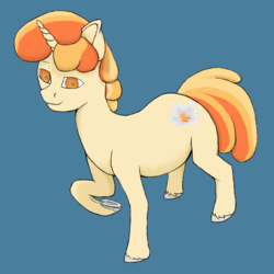 Size: 1039x1039 | Tagged: safe, artist:detsellamorningdew, oc, oc only, oc:cherry blossom, pony, unicorn, simple background, solo