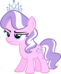 Size: 1600x1953 | Tagged: artist needed, safe, diamond tiara, earth pony, pony, g4, female, filly, foal, simple background, smug, solo, transparent background, vector