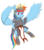 Size: 2000x2276 | Tagged: safe, artist:janji009, part of a set, rainbow dash, pegasus, pony, g4, armor, boros legion, card game, crossover, fantasy class, female, high res, magic the gathering, mare, part of a series, ravnica, simple background, solo, spread wings, transparent background, wings