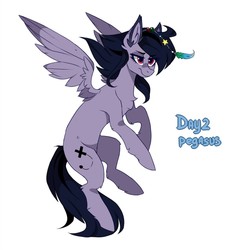 Size: 1195x1280 | Tagged: safe, artist:butterbit, oc, oc only, pegasus, pony, chest fluff, simple background, solo, white background