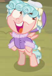 Size: 628x924 | Tagged: safe, screencap, cozy glow, pegasus, pony, frenemies (episode), g4, cozy glow is best facemaker, faic, female, filly, solo