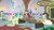 Size: 592x333 | Tagged: safe, edit, edited screencap, editor:korora, screencap, doctor whooves, fire flicker, fluttershy, midnight snack (g4), sandbar, starlight glimmer, summer meadow, time turner, bird, a horse shoe-in, g4, my little pony: friendship is magic, butt, chalkboard, classroom, cropped, doctor who, erlenmeyer flask, fan, friendship student, pillow, plot, school of friendship, school reunion, scissors, thought bubble, weight