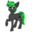 Size: 2964x2796 | Tagged: safe, alternate version, artist:notmywing, oc, oc only, oc:bytewave, pegasus, pony, high res, simple background, solo, transparent background, ych result