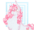 Size: 4500x4000 | Tagged: safe, artist:6-fingers-lover, oc, oc only, oc:cupcake, pony, unicorn, absurd resolution, bust, chest fluff, female, mare, one eye closed, portrait, solo, tongue out, wink