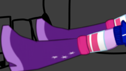 Size: 1024x576 | Tagged: safe, artist:raysonjasonmo7, twilight sparkle, equestria girls, g4, boots, clothes, female, legs, pedal, pedal pump, pedaling, pictures of legs, shoes, socks, solo